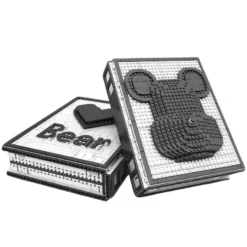 The Bear Collector 6301 Brick Book Model 2622Pcs Building Blocks Kids Toy The Bear Collector MOC 6301 Brick Book Model
