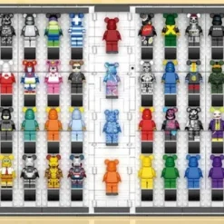 The Bear Collector 6301 Brick Book Model 2622Pcs Building Blocks Kids Toy The Bear Collector MOC 6301 Brick Book Model