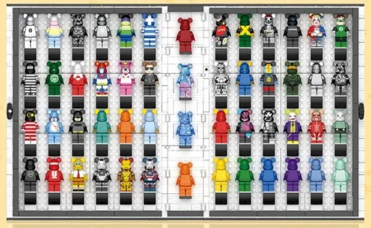 The Bear Collector 6301 Brick Book Model 2622Pcs Building Blocks Kids Toy The Bear Collector MOC 6301 Brick Book Model