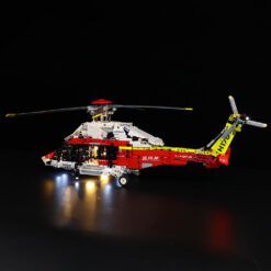 LED Light Kit for Airbus H175 Rescue Helicopter 42145 - Image 5