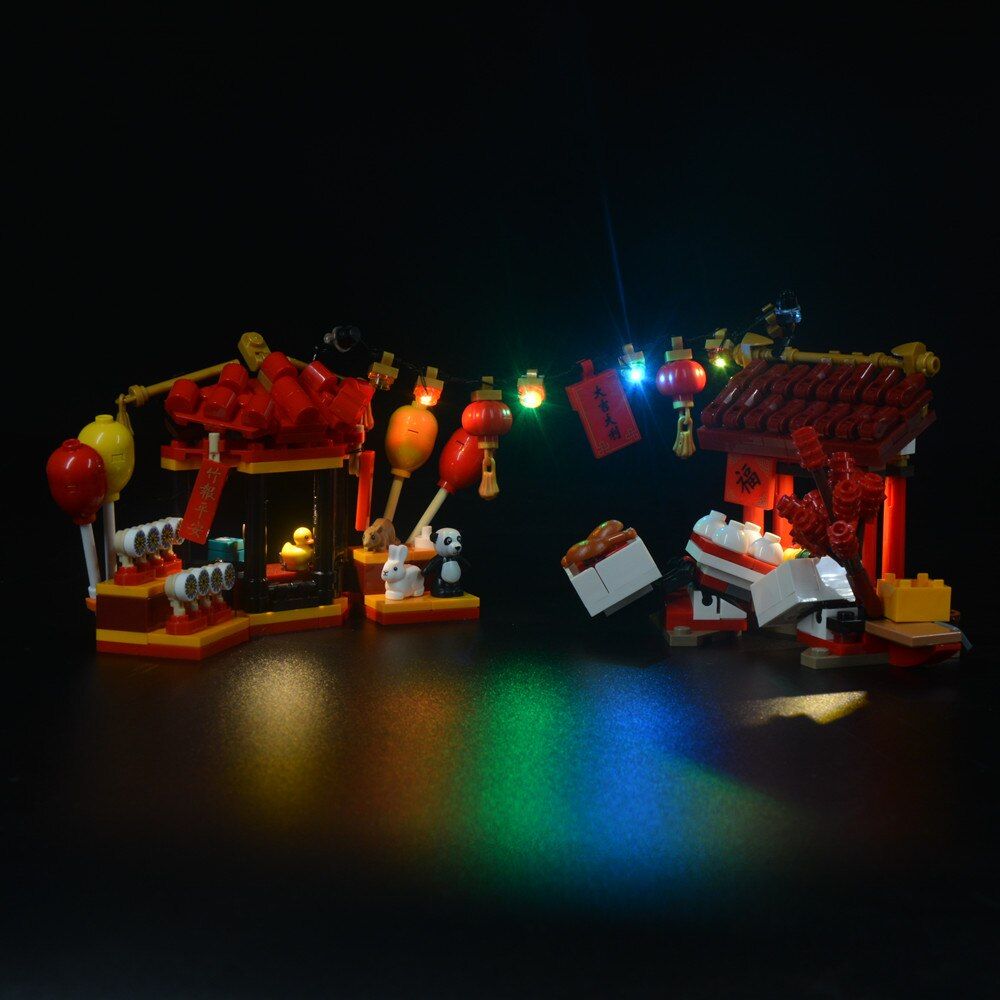 LED Light Kit for Chinese New Year Temple Fair 80105 LED Light Kit for Chinese New Year Temple Fair 80105 - Image 2
