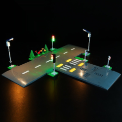 LED Light Kit for City 60304 Road Plates