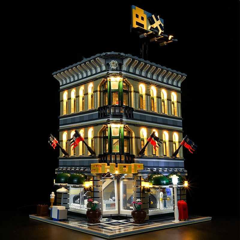 LED Light Kit for City Creator 10211 Grand Emporium LED Light Kit for City Creator 10211 Grand Emporium