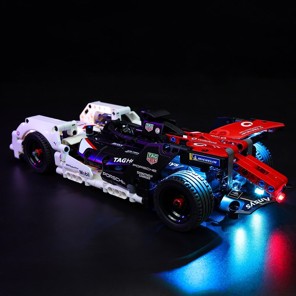 LED Light Kit for Formula E Porsche 99X Electric 42137 LED Light Kit for Formula E Porsche 99X Electric 42137 - Image 3