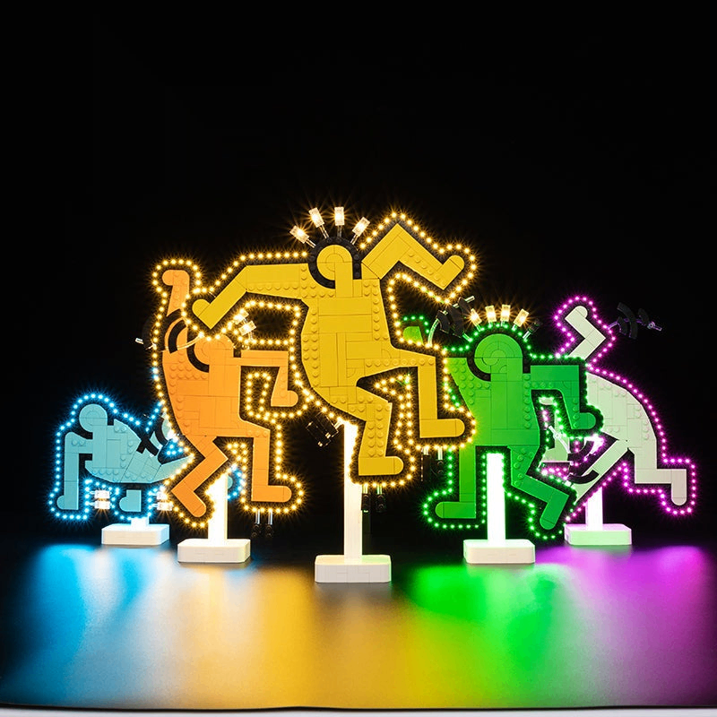 LED Light Kit for Keith Haring - Dancing Figures 31216 LED Light Kit for Keith Haring - Dancing Figures 31216 - Image 3