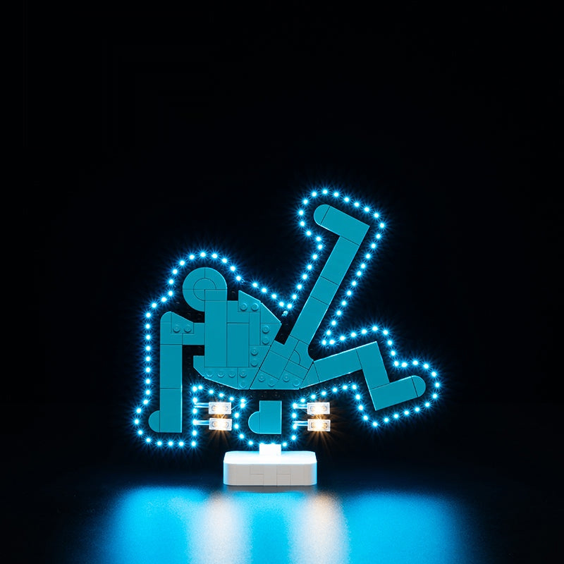LED Light Kit for Keith Haring - Dancing Figures 31216 LED Light Kit for Keith Haring - Dancing Figures 31216 - Image 6