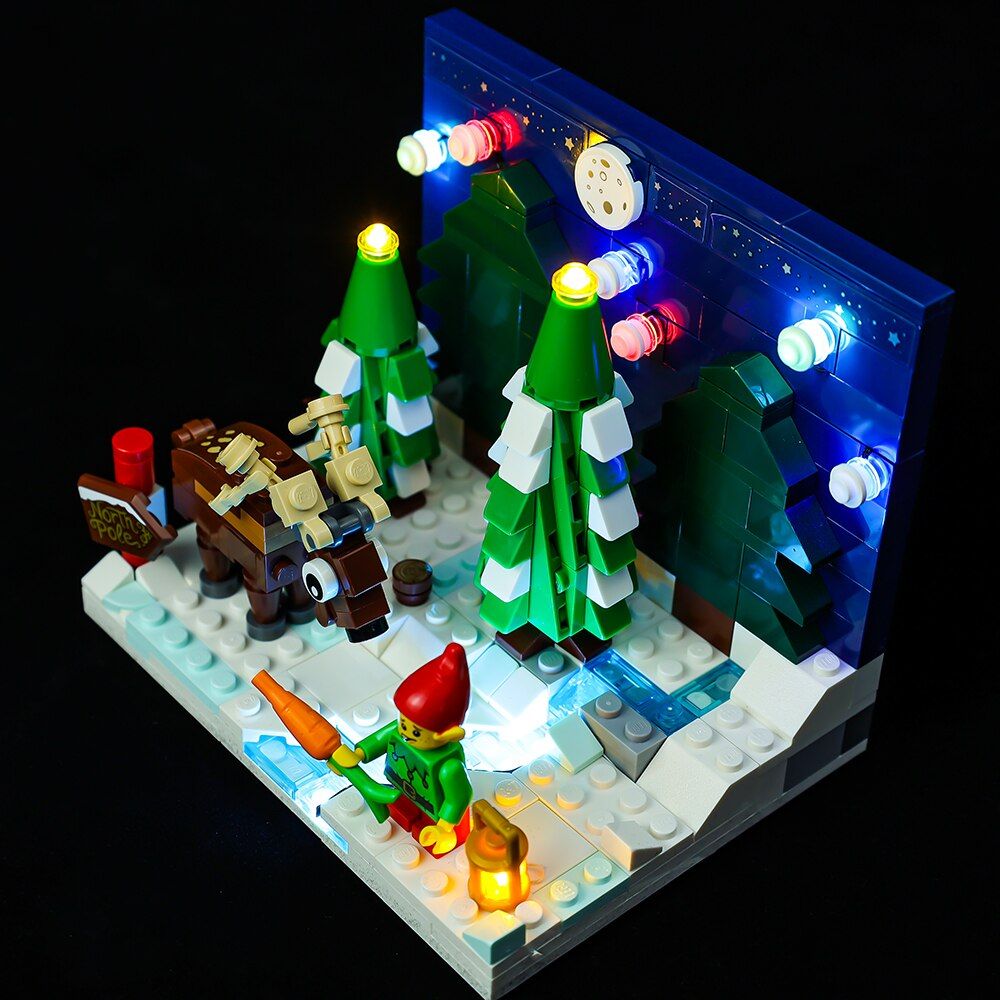LED Light Kit for 40484 Christmas Gift Set LED Light Kit for 40484 Christmas Gift Set - Image 3
