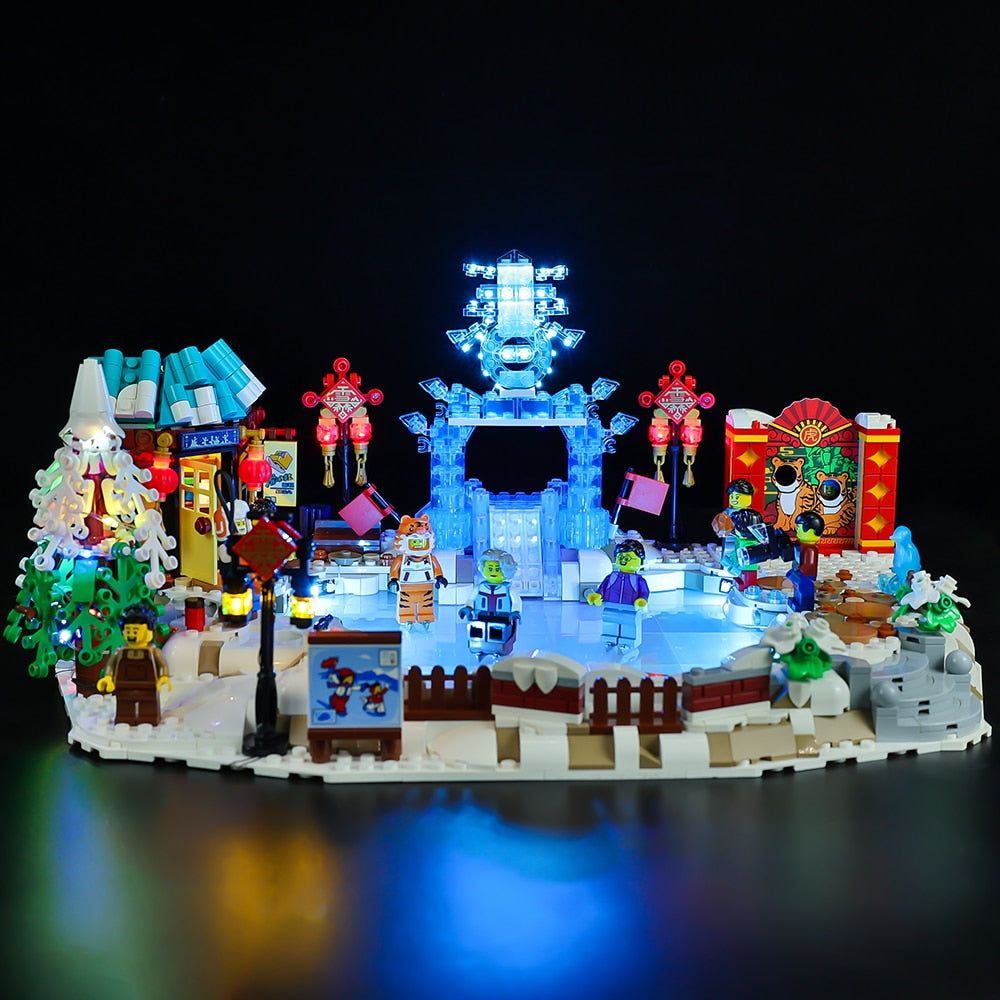 LED Light Kit for 80109 Lunar New Year Ice Festival LED Light Kit for 80109 Lunar New Year Ice Festival