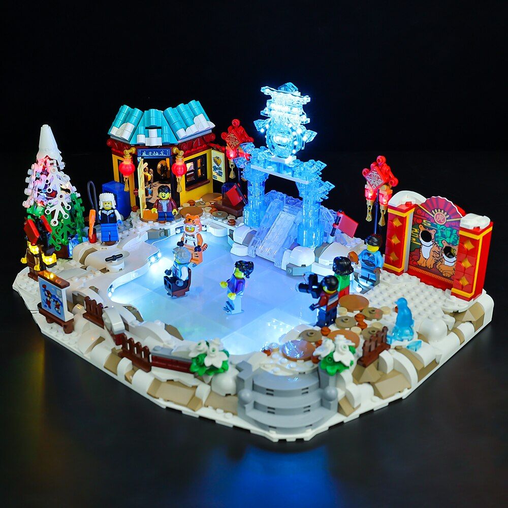 LED Light Kit for 80109 Lunar New Year Ice Festival LED Light Kit for 80109 Lunar New Year Ice Festival - Image 2