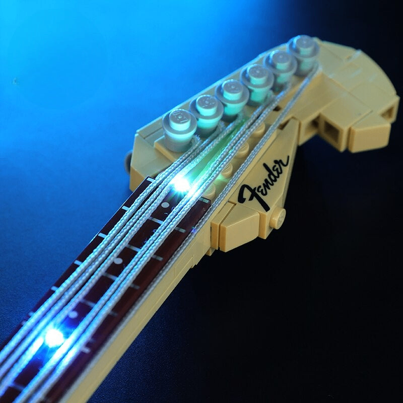 LED Light Kit for Lighting Set Ideas Fender Stratocaster 21329 Classic Version LED Light Kit for Lighting Set Ideas Fender Stratocaster 21329 Classic Version - Image 4