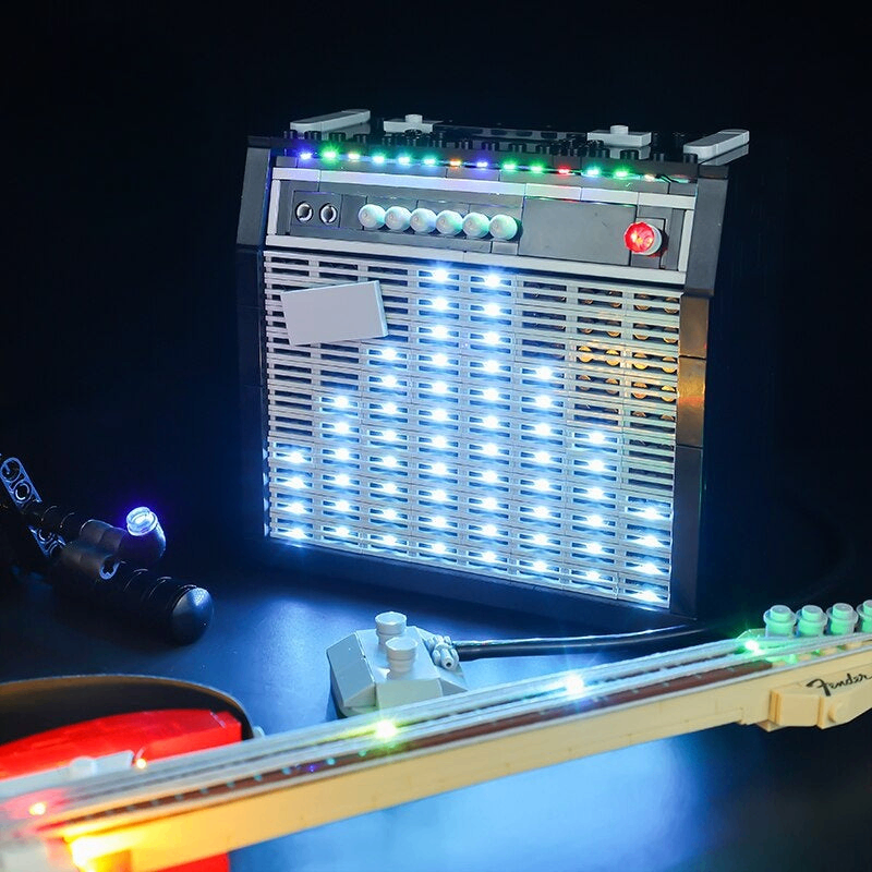 LED Light Kit for Lighting Set Ideas Fender Stratocaster 21329 Classic Version LED Light Kit for Lighting Set Ideas Fender Stratocaster 21329 Classic Version - Image 6
