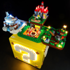 LED Light Kit for Super Mario 64 Question Mark Block 71395 Classic Version - Image 3