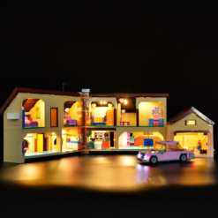 LED Light Kit for The Simpsons House 71006 Compatible With 16005 LED Light Kit for The Simpsons House 71006 Compatible With 16005 - Image 3