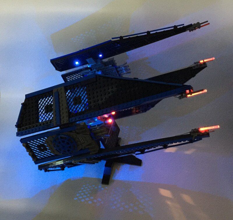 LED Light Kit for The TIE Interceptor 7181 and 05044 LED Light Kit for The TIE Interceptor 7181 and 05044 - Image 4