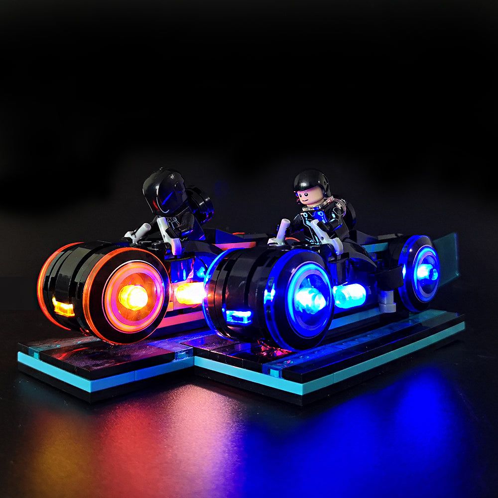 LED Light Kit for Tron Legacy Light Cycles Racing Motor Bike 21314 LED Light Kit for Tron Legacy Light Cycles Racing Motor Bike 21314 - Image 4