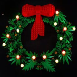 LED Light Kit for 40426 Christmas Wreath 2-in-1 Classic Version