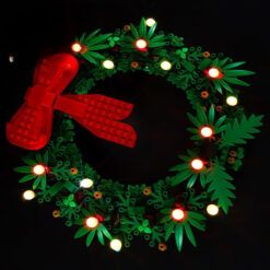 LED Light Kit for 40426 Christmas Wreath 2-in-1 Classic Version - Image 3