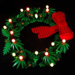 LED Light Kit for 40426 Christmas Wreath 2-in-1 Classic Version - Image 5